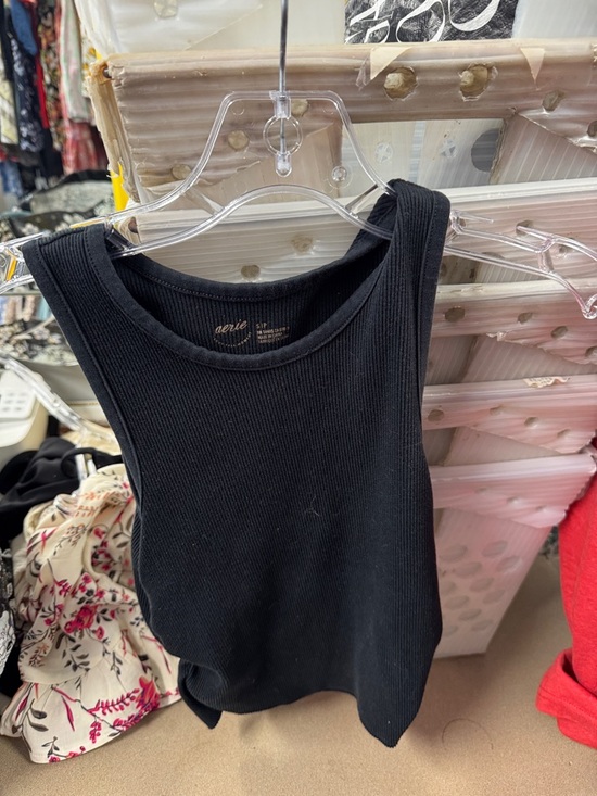 aerie Tops - Aerie ruched side tank S // 041602
